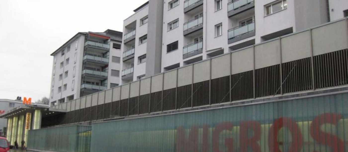 Überprüfung Migros und Wohnüberbauung Oberdorfstrasse, 
8820 Wädenswil, Überprüfen der Erdbebensicherheit mit Massnahmenempfehlung