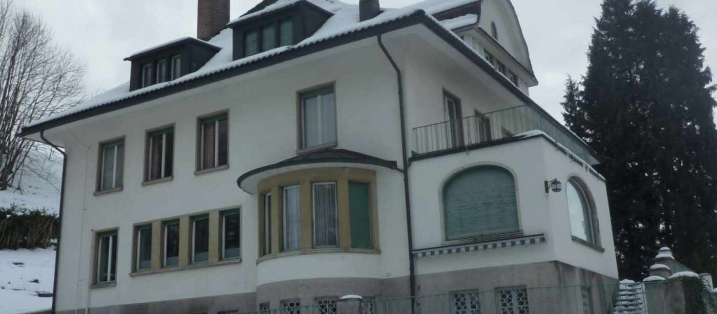 Architekturvermessung
Villa Ulmenhof, Flawil, Gebäudeaufnahmen:, 2D Fassadenpläne, 2D Grundrisspläne, 2D Schnittpläne