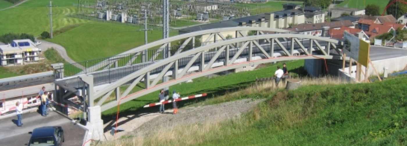Brücke Brandweid Altendorf, Projekt und Bauleitung