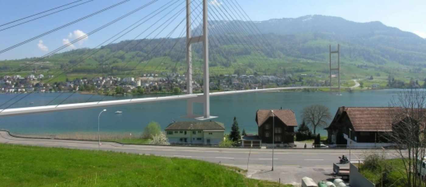 Visualisierung Projekt Seebrücke Küssnacht am Rigi, Visualisierungen verschiedener Standorte, Übersichtsbild