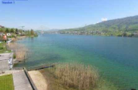 Visualisierung Projekt Seebrücke Küssnacht am Rigi, Visualisierungen verschiedener Standorte, Übersichtsbild