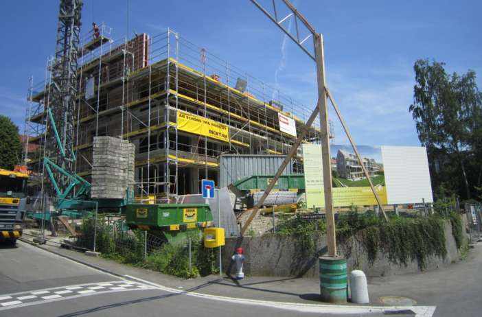 MFH Sonnenrain, Humrigenflurstrasse 4, 8704 Herrliberg, Projekt und Baukontrolle Tragstruktur in Massivbauweise