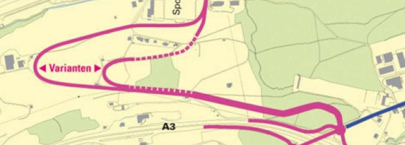 Autobahnzubringer Halten, Freienbach, Digitale Geländemodelle; Abklären der geometrischen Machbarkeit von verschiedenen Zubringervarianten; Erarbeiten diverser neuer Möglichkeiten der Linienführung oberirdisch/unterirdisch; Aufzeigen von diversen Anschlussmöglichkeiten an das vorhandene Strassennetz; Plandarstellung und Präsentation