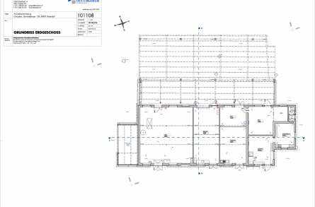 Architekturvermessung
Givaudan Dübendorf, Gebäudeaufnahmen:, 2D Fassadenpläne, 2D Grundrisspläne, 2D Schnittpläne