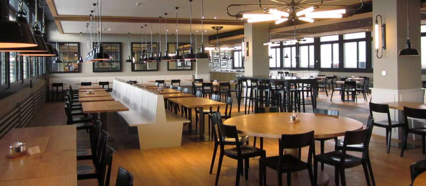 Neubau Personalrestaurant / Büroausbau Geberit AG, 8645 Jona, Gesamtplanung, Bauingenieur, Brandschutz, Bauleitung