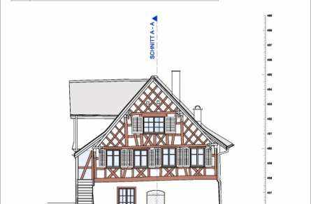 Architekturvermessung
EFH Untermühle; Schönenberg, Gebäudeaufnahmen:, 2D Fassadenpläne, 2D Grundrisspläne, 2D Schnittpläne