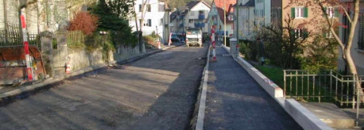 Zugerstrasse, 8810 Horgen, Bauplanung, Bauleitung, Rissaufnahmen Gebäude und Mauern