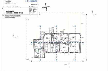 Architekturvermessung
Usserdorf, Ermatingen, Gebäudeaufnahmen:, 2D Fassadenpläne, 2D Grundrisspläne, 2D Schnittpläne