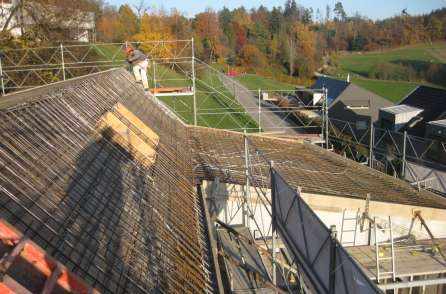 EFH Rütistrasse 23, 8126 Zumikon, Projekt und Baukontrolle Tragstruktur in Massivbauweise, Projekt und Bauleitung Baugrubensicherung mit Vernagelung