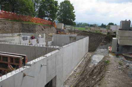 MFH Gableracker, 8615 Wermatswil, Projekt und Baukontrolle der Tragstruktur in Massivbauweise, Fachbauleitung der Baugrubenarbeiten