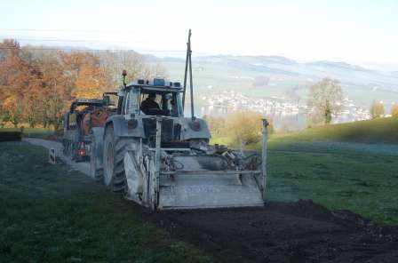 Sanierung Rigiweg, Greppen, Projektierung, Bauleitung