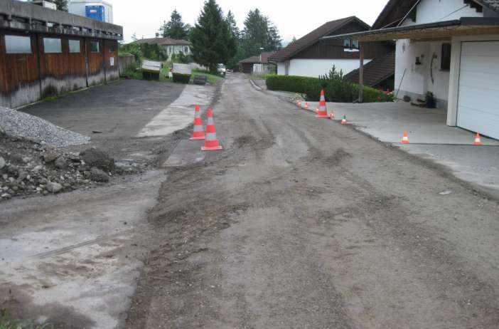 Sanierung Schnabelsbergstrasse, Bennau, Projektleitung und Bauleitung Strassensanierung