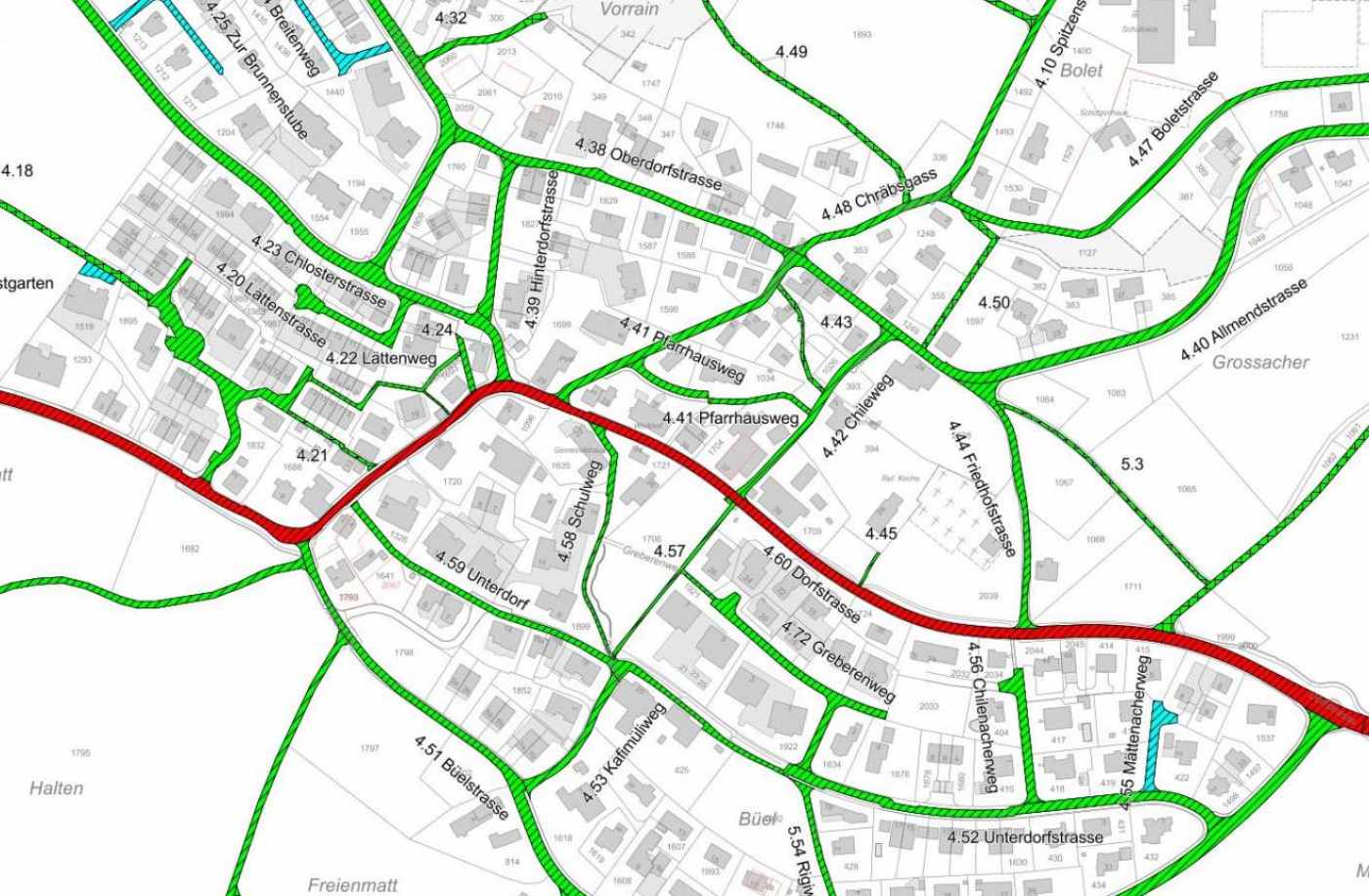 WebGIS diverser Gemeinden, Beratung / Pflichtenheft, Datenbeschaffung bei den Fachplanern, Intergration ins WebGIS, Hosting im Rechenzentrum, Schulung und Support vor Ort