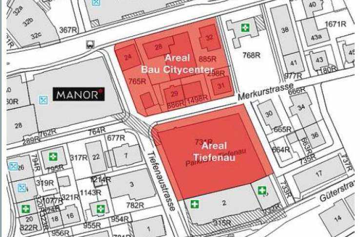 Neubau City Center Rapperswil-Jona, Öffnen und Abteufen von 10 Rammsondierungen inkl. Durchfahren von harten Schichten, Auswertung/Dokumentation der Resultate