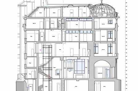 Architekturvermessung
SOB Verwaltungsgebäude, St.Gallen, Gebäudeaufnahmen:, 2D Fassadenpläne, 2D Grundrisspläne, 2D Schnittpläne, Deckenansichten