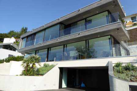 Neubau EFH Azaleenweg, Weggis, Projekt und Baukontrollen für Tragstruktur in Massivbauweise., Projekt und Fachbauleitung für Baugrube, Baugrubensicherung und Fundation.