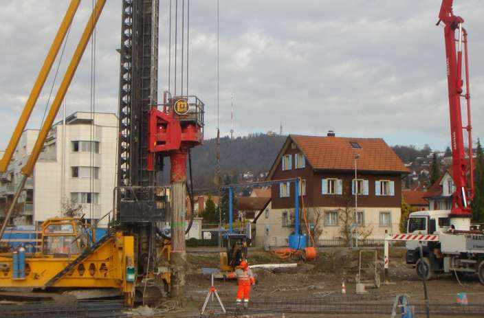 Überbauung Mauritiuspark
8906 Bonnstetten, Projekt und Baukontrolle der Tragkonstruktion sowie der Pfahlfundation