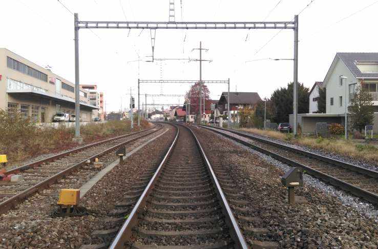 Querung Kernentlastung Ast West, Lachen, Überwachung- und Messkonzept, Installation von 80 Messpunkten, Visualisierung der Resultate online auf www.bauwerke-ueberwachen.ch