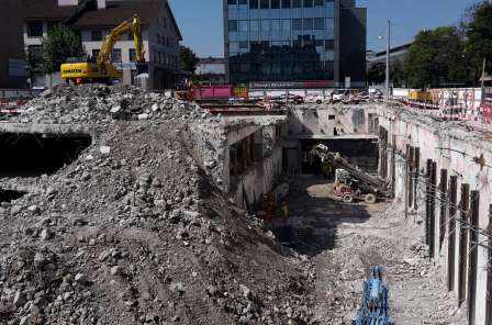WGH Badenerstrasse 565, Zürich, Ausführungsplanung Baugrubensicherung, Überwachungskonzept, Baukontrollen
