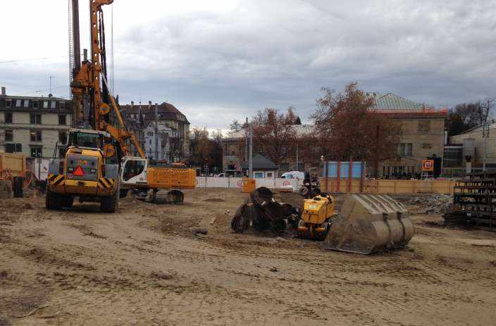 Erweiterung Kunsthaus, Zürich, Erstellen Submissionsunterlagen Baugrube, Fachbauleitung Baugrube