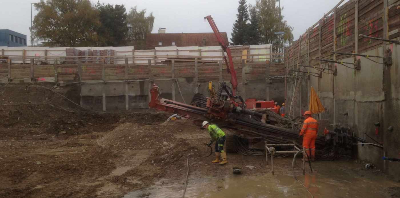 Neubau Schulanlage Blumenfeld, Zürich, Fachbauleitung Baugrube