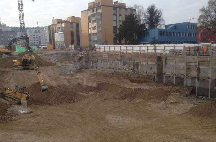 Neubau Schulanlage Blumenfeld, Zürich, Fachbauleitung Baugrube