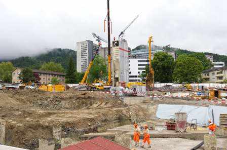 WÜB Triemli 1, Zürich, Projekt und Bauleitung Baugrube