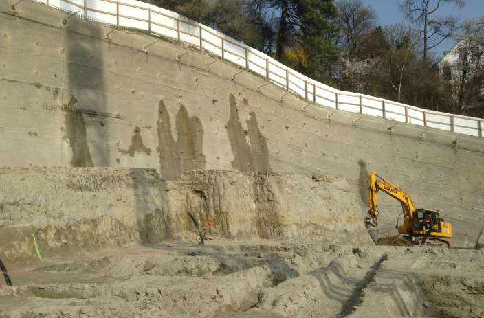 Brühlberg Süd 1, 4, Winterthur, Projekte Hangsicherungen und Begleitung Ausführung