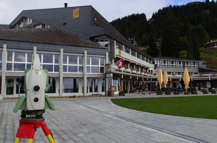 Luftseilbahn Weggis, Rigi Kaltbad, Überwachung der bisherigen Masten, Erstellen Fixpunktnetz, Digitales Geländemodell, Diverse Absteckungen, Architekturvermessung