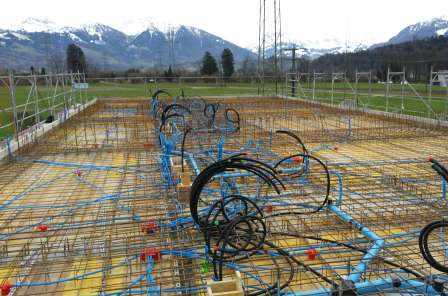 Neubau 2 MFH Mühlegarten, Schmerikon, Projekt und Baukontrolle Tragstruktur in Massivbauweise, Projekt und Baukontrolle Fundation