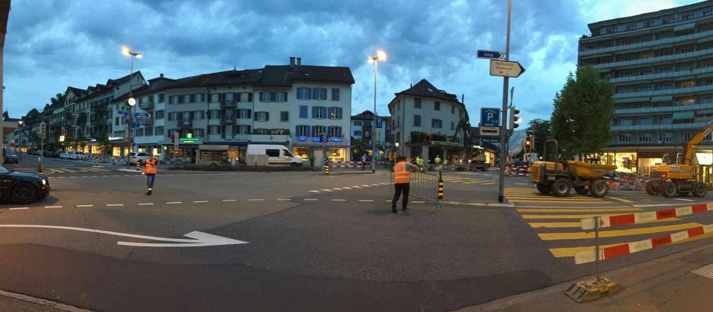 Cityplatz, Rapperswil, Variantenstudium, Planung, Realisierung