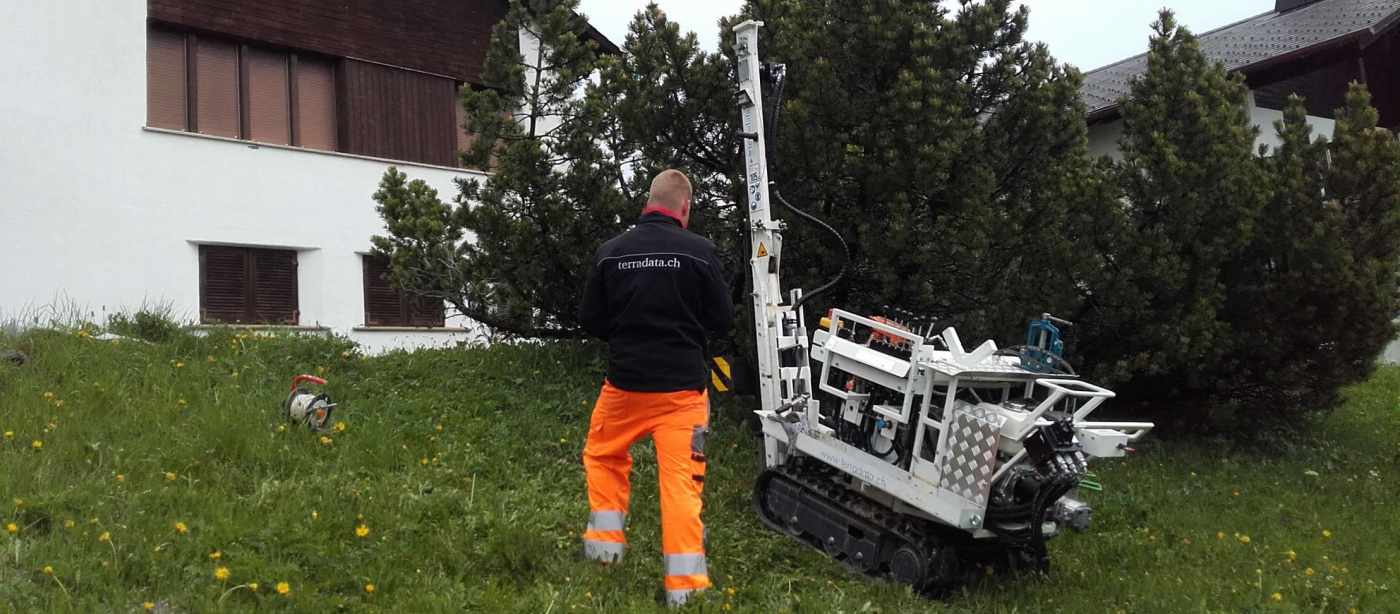 Bauvorhaben Voa Valschameala
Sot, 7077 Valbella, Rammsondierungen, Baggerschächte, Sickerversuch, Baugrundgutachten