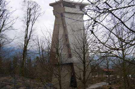 Fundation Tierpark-Turm, Goldau, Projekt, Ausführungsplanung und Baukontrolle von Pfählung und Fundament
