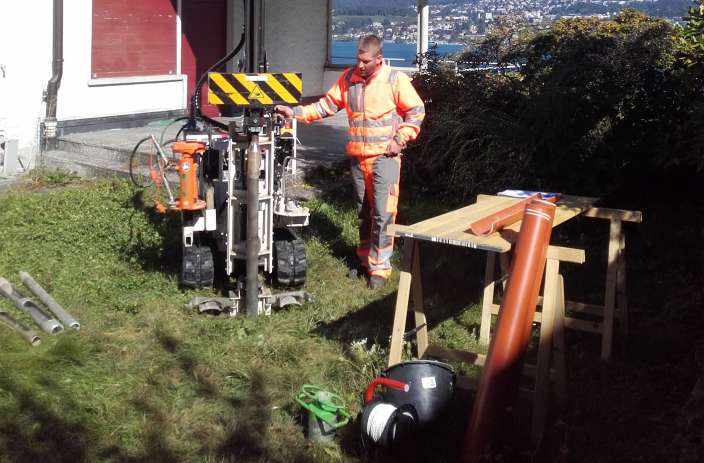 MFH Claridenstrasse,
8802 Kilchberg, 4 Rammsondierungen, 2 Rammkernsondierungen, Beprobung Bodenmaterial, Laboranalysen nach VBBo, geotechnischer Bericht, Bericht vor Bodenverschiebung