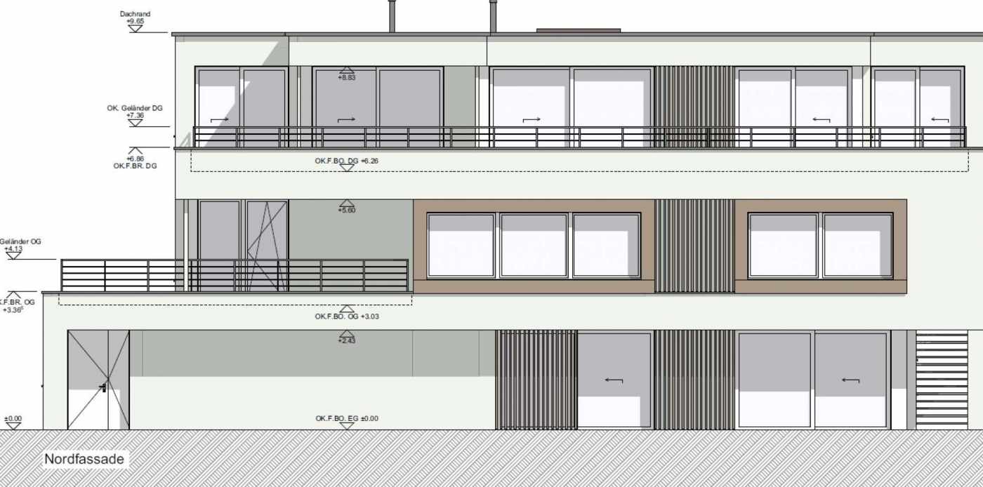 Neubau EFH, Hafenweg,
8808 Pfäffikon, Projekt und Baukontrolle Tragstruktur in Massivbauweise, Projekt und Baukontrolle Pfahlfundation