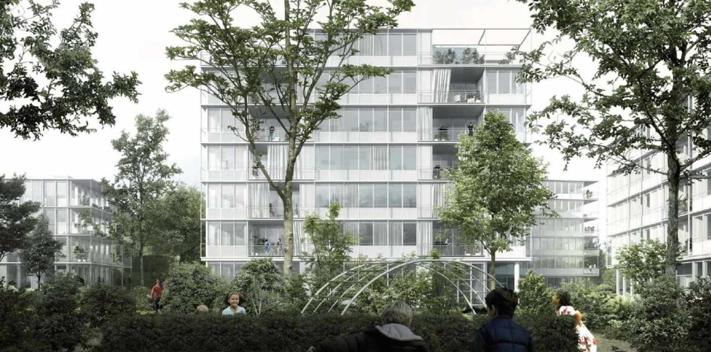 Neubauten Tannenrauchstrasse
8038 Zürich, Projektierung Baugrube, Baugrubensicherung und Tragkonstruktion Hochbau