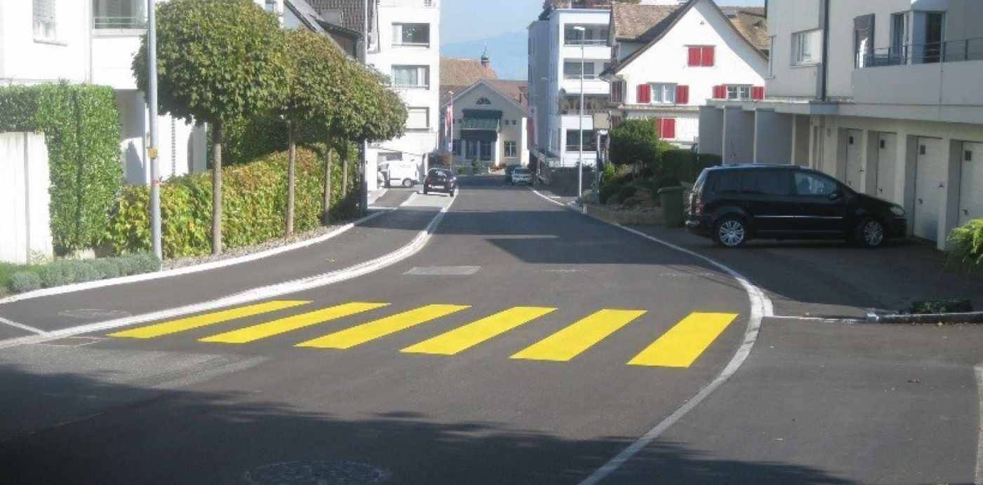 Etzelstrasse Bereich Dorf, Altendorf, Umfassende Grundlagenbeschaffung, Devisierung, Ausschreibung, Ausführungsprojekt, Örtliche Bauleitung, Ausmass und Abrechnung