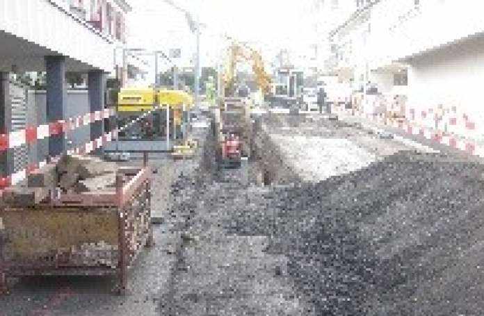 Etzelstrasse Bereich Dorf, Altendorf, Umfassende Grundlagenbeschaffung, Devisierung, Ausschreibung, Ausführungsprojekt, Örtliche Bauleitung, Ausmass und Abrechnung