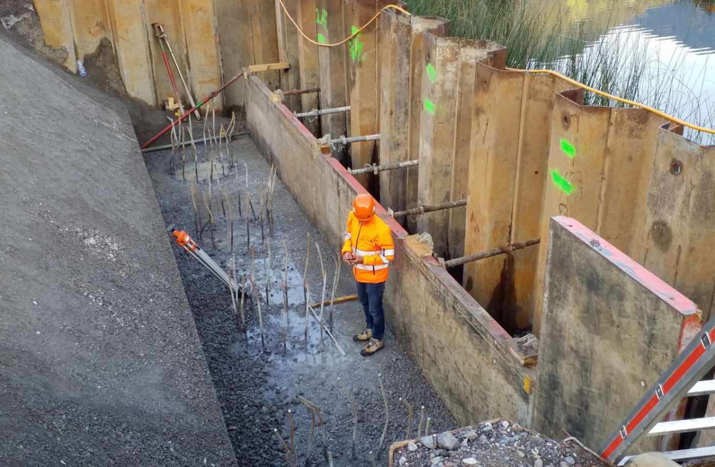 Neubau Brücke Tankgraben, Näfels, Projekt- und Bauleitung Brückenbau, Statische Berechnung Brückenbau