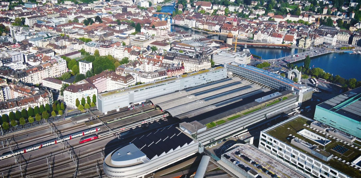 Durchgangsbahnhof Luzern, Field2BIM, 3D- / BIM- Modellierung aus Pläne, RealTime Präsentation, Visualisierung, Animation