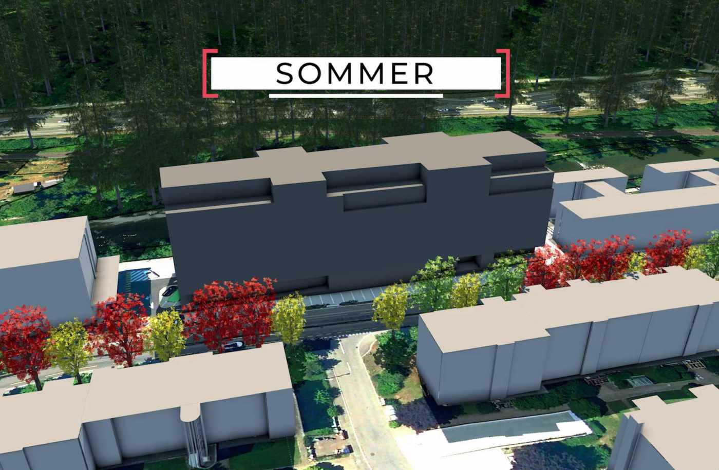 Schweizerische Technische Fachschule Winterthur, 3D- / BIM- Modellierung aus Pläne, RealTime Präsentation, Animation, BIM Workshops, BIM Betriebsvorgaben (OIA&LIA)