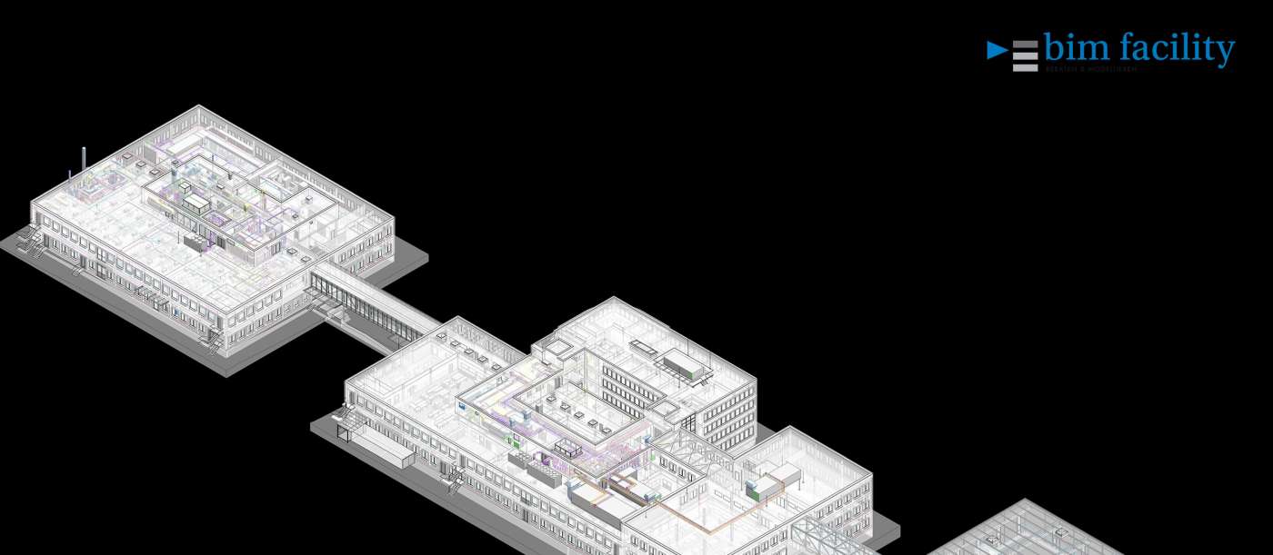 Früh Verpackungstechnik AG, 3D Laserscan, 3D- / BIM- Modellierung aus Punktwolke, 3D- / BIM- Modellierung aus Pläne, 2D Pläne aus 3D Modell generieren