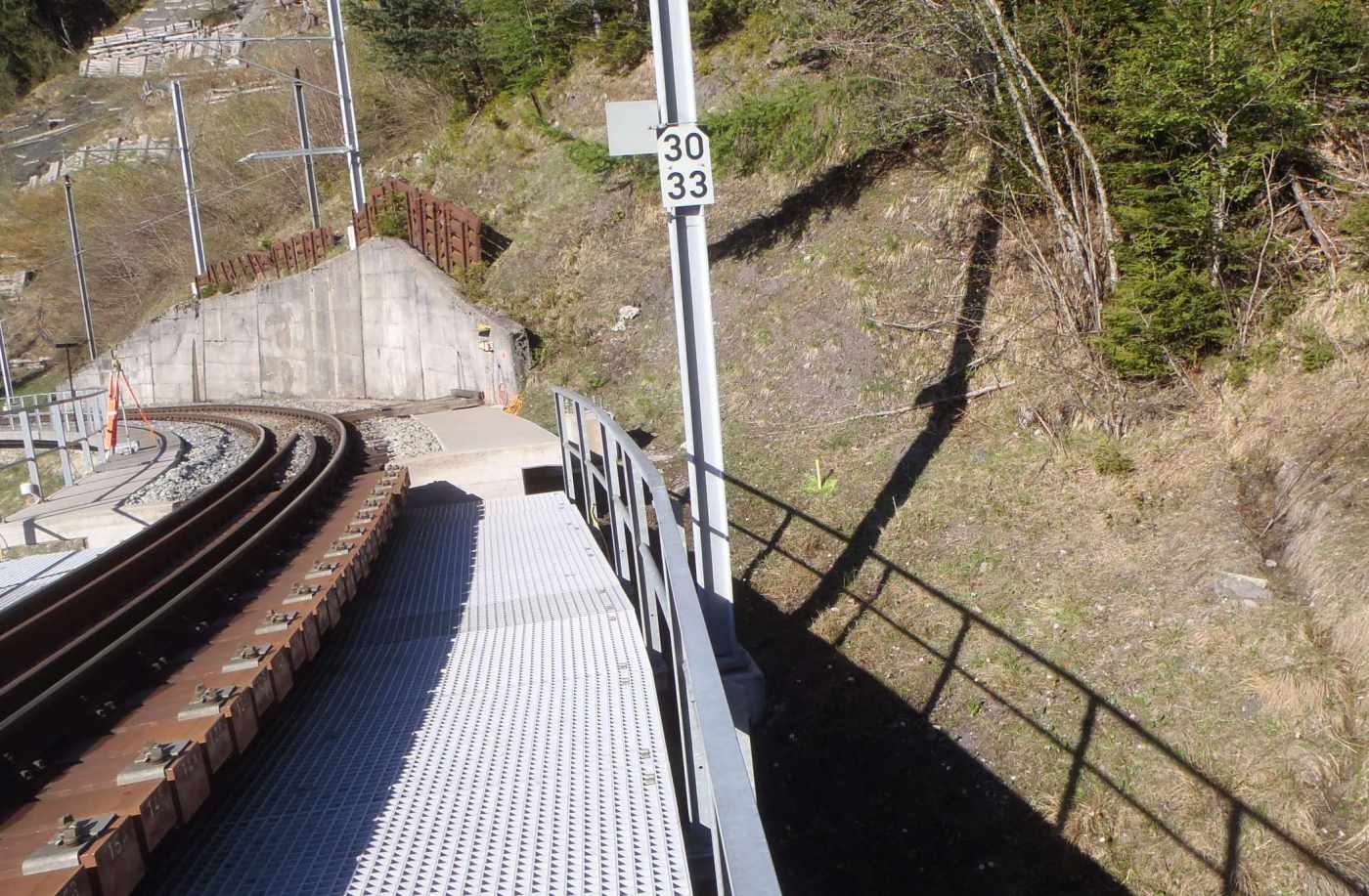 RhB Chur, Arosa (Lüen-Peist) GR, 8 Stk Inklinometer aus den Jahren, 2001, 2003, 2019 und 2020, Tiefen zwischen 20m und 55m, Bei verschiedenen Brücken und Viadukten