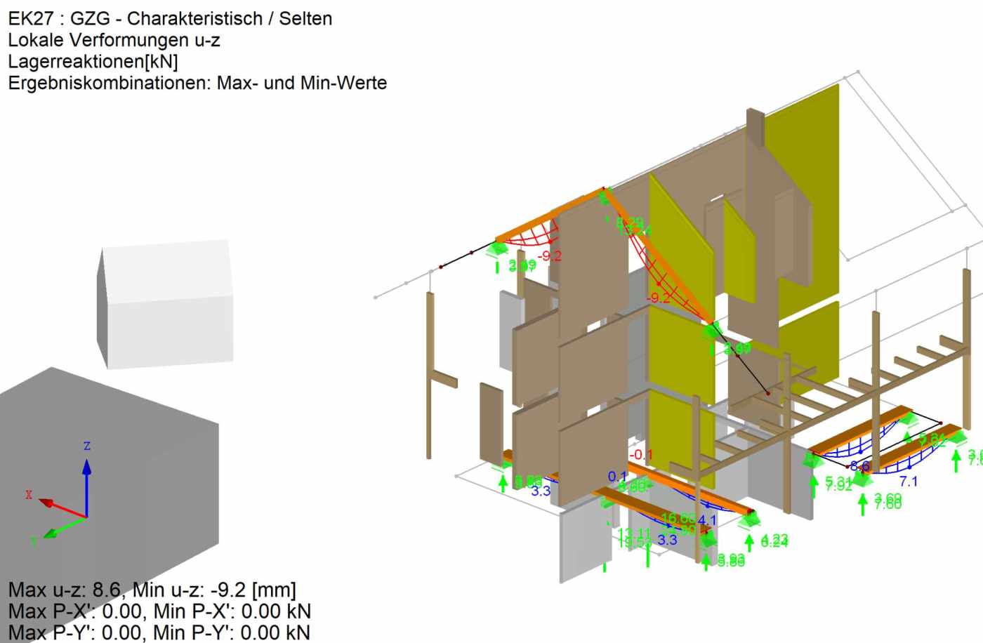 Ersatzneubau MFH, Kantonsstrasse, 8854 Galgenen, Projektierung, Ausschreibung und Realisierung der Holzkonstruktionin Elementbau, sowie dem Erdgeschoss und der Fundation in Massivbauweise.