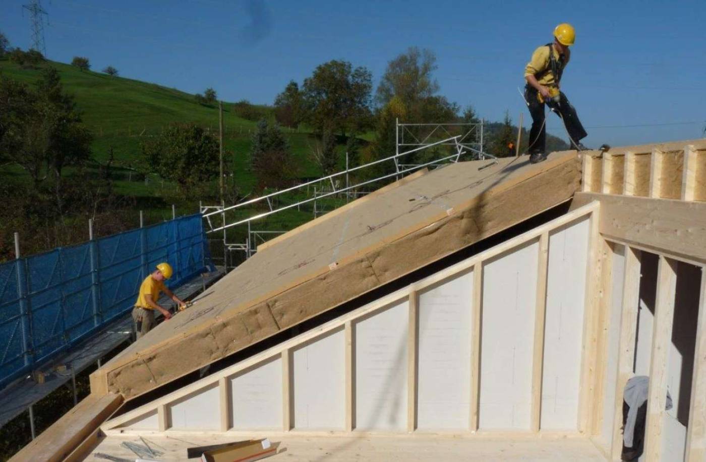 Aufstockung EFH, Sulz, Projektierungund Statik Fundation, Massiv- und Holzbau