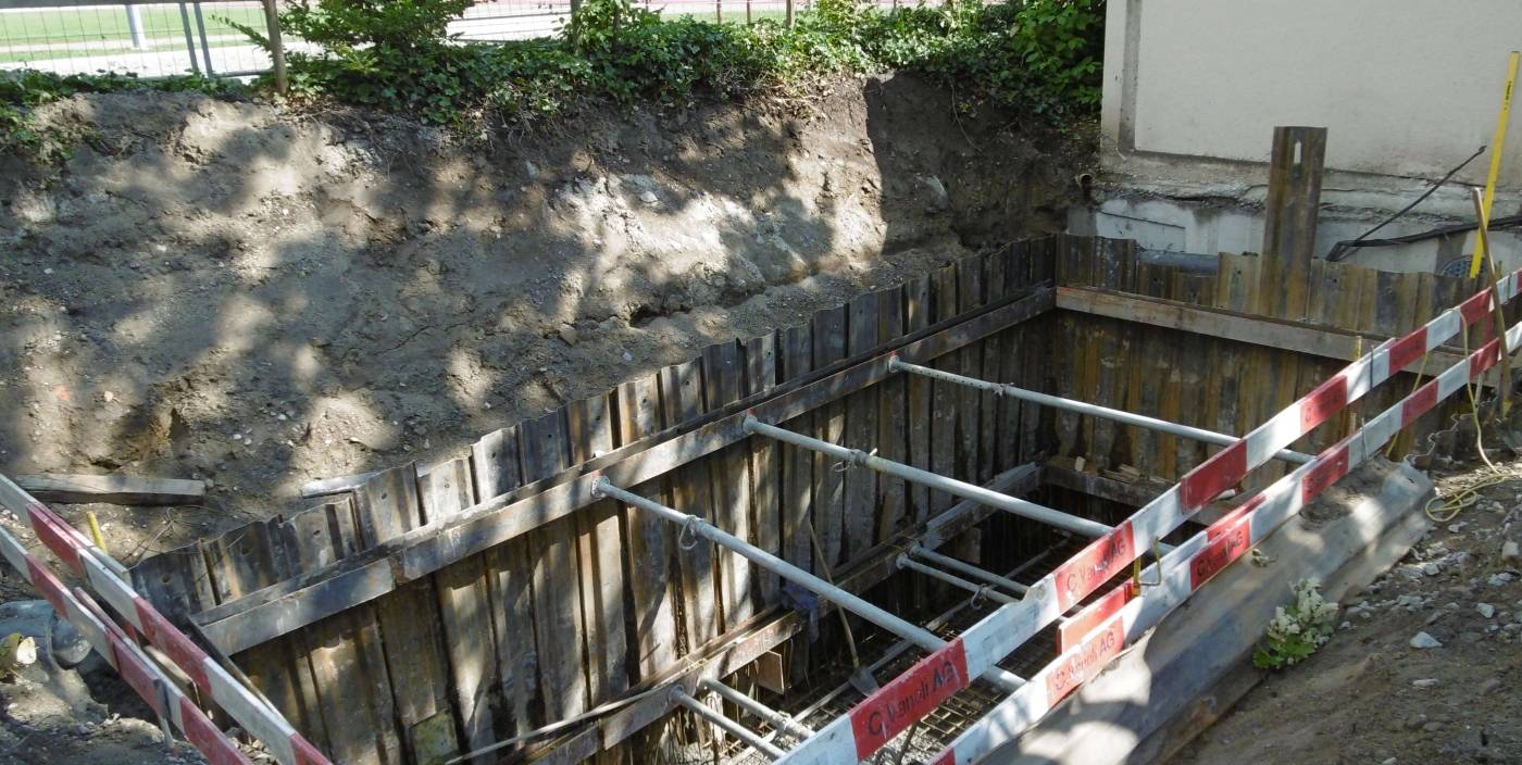 Neubau Pumpwerk mit
Fernkälteleitung, 6405 Immensee, Leistung 1, Leistung 2