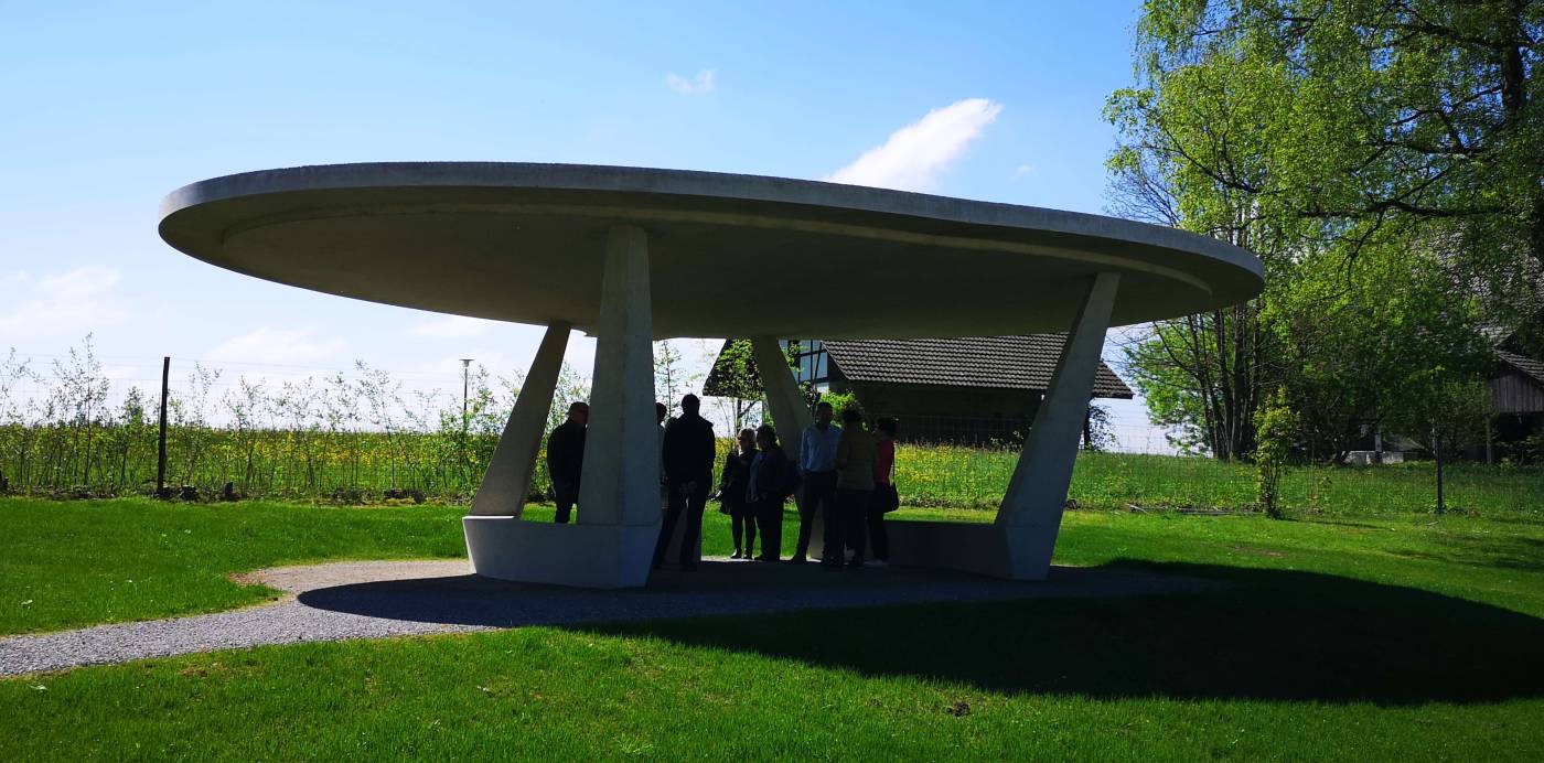 Gedenkstätte Friedhof Bergli, Zofingen, Geometrie Modell erstellen, Ausschreibung, Schalungspläne, 3D Armierungspläne