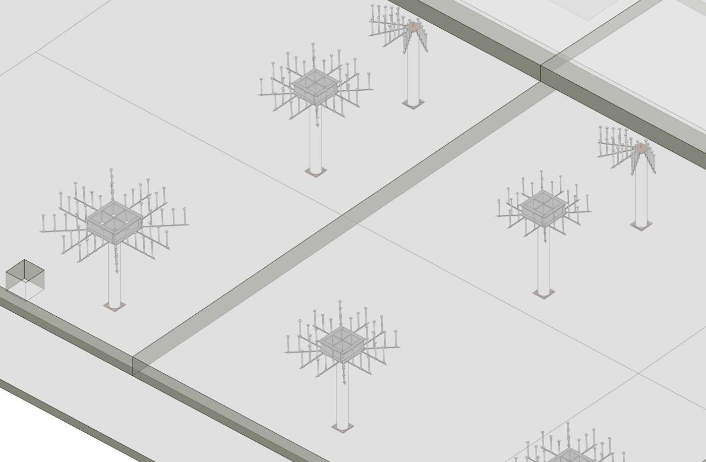 Areal Mutschellen-Bolleri Nord, Rudolfstetten, Ingenieurleistungen für Vorprojekt, Bauprojekt, Ausführungsprojekt. Modellerstellung für BIM to Field.