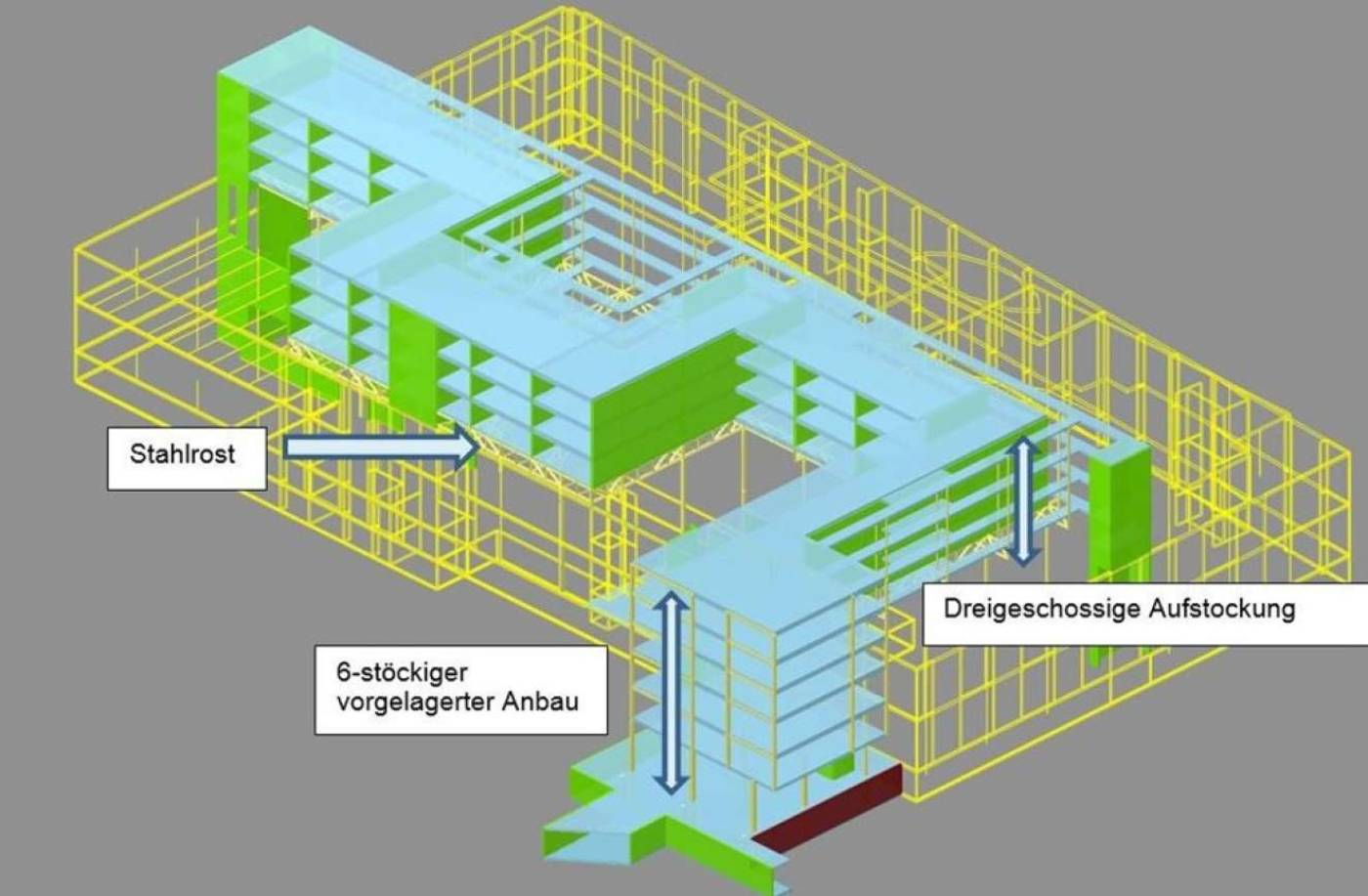 Aufstockung LOKwerk, Winterthur, Wettbewerb, Vorprojekt, Bauprojekt, Ausschreibung, Ausführung.