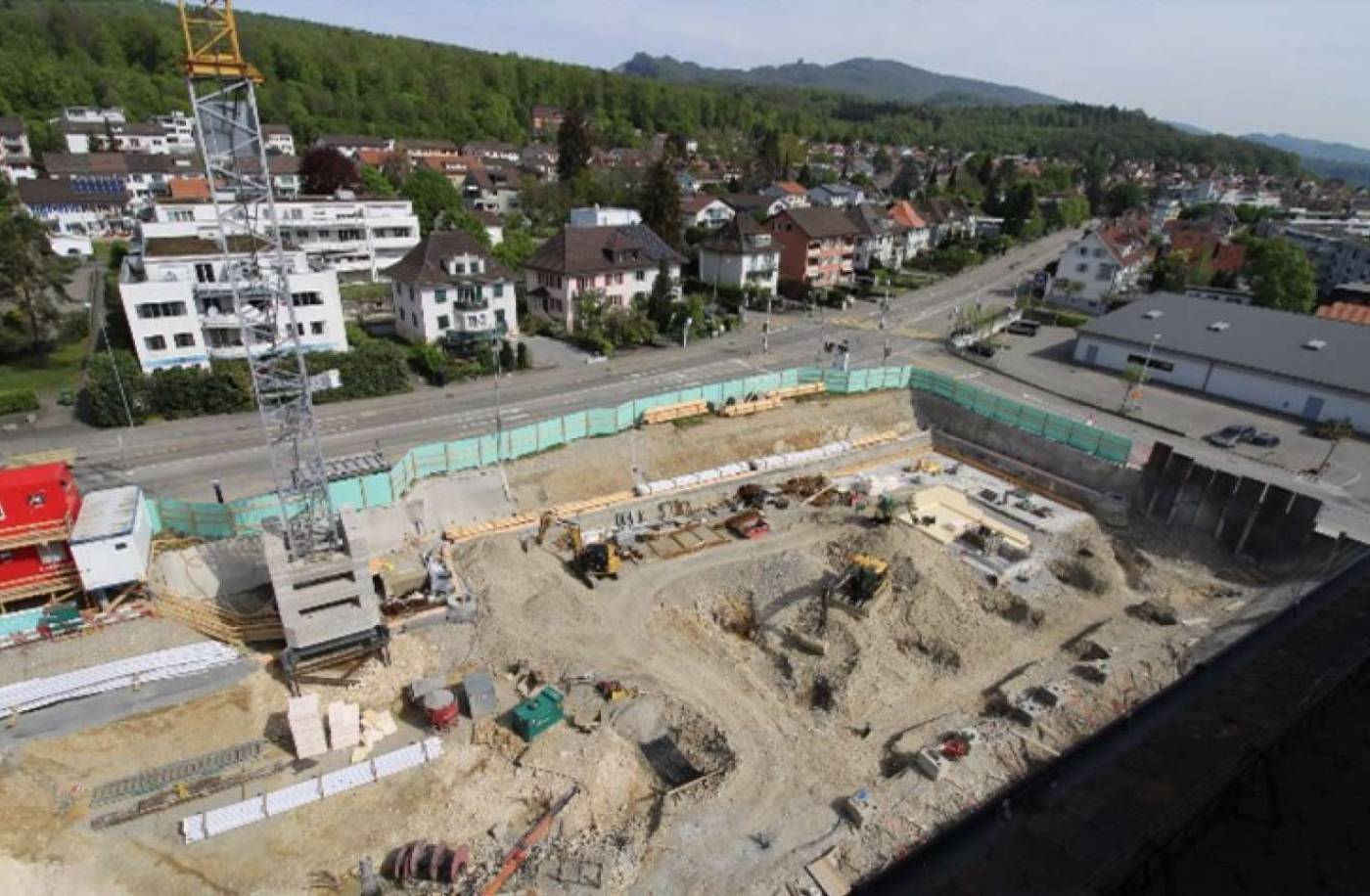 Wohn- und Pflegeheim USEGO-Areal, Olten, Bauingenieurleistungen als Fachplaner: Vorprojekt, Bauprojekt, Planung und Projektierung des Tragwerks und der Baugrube.